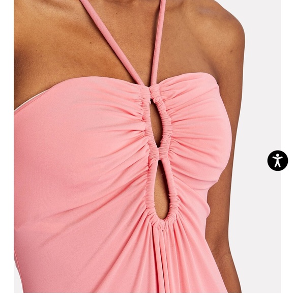 A.L.C.**Julieta Ruched Pink Jersey Maxi Dress***Med., Large**$450 - Picture 3 of 5